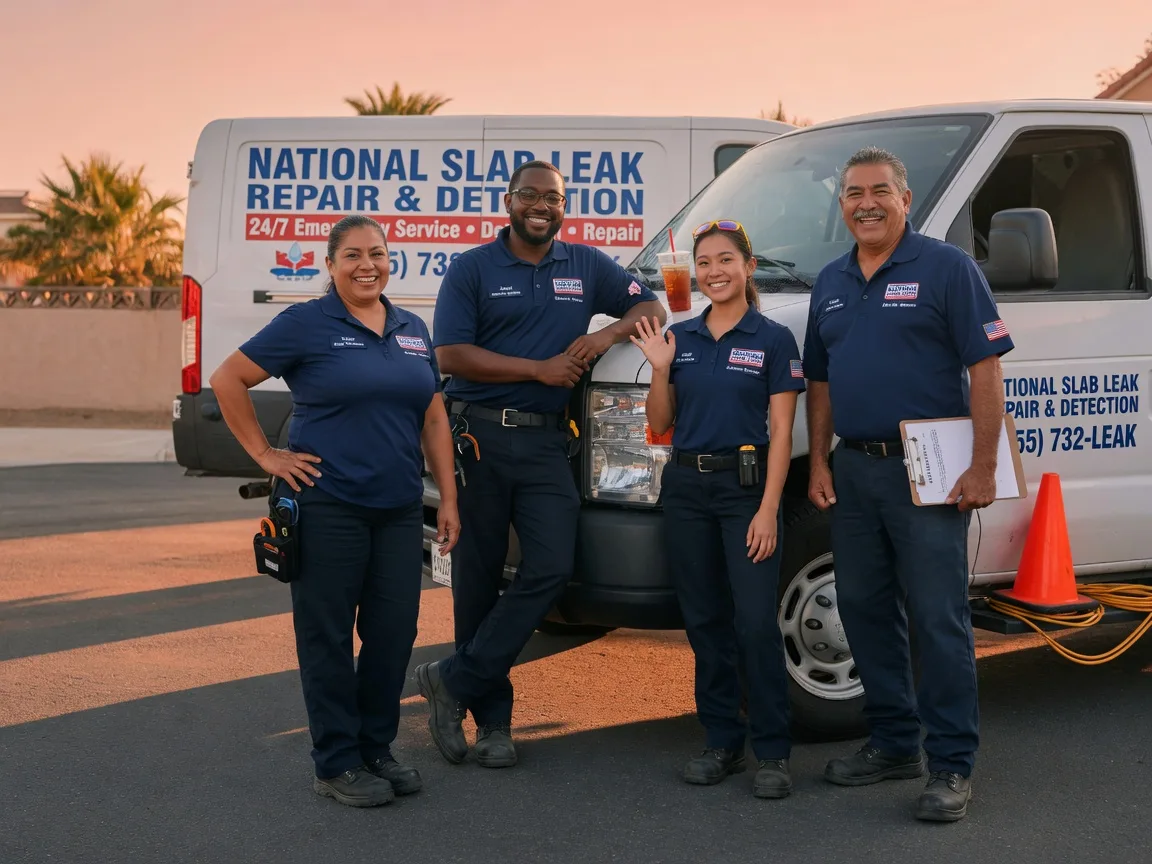 Slab Leak Detection company in Saint David, IL