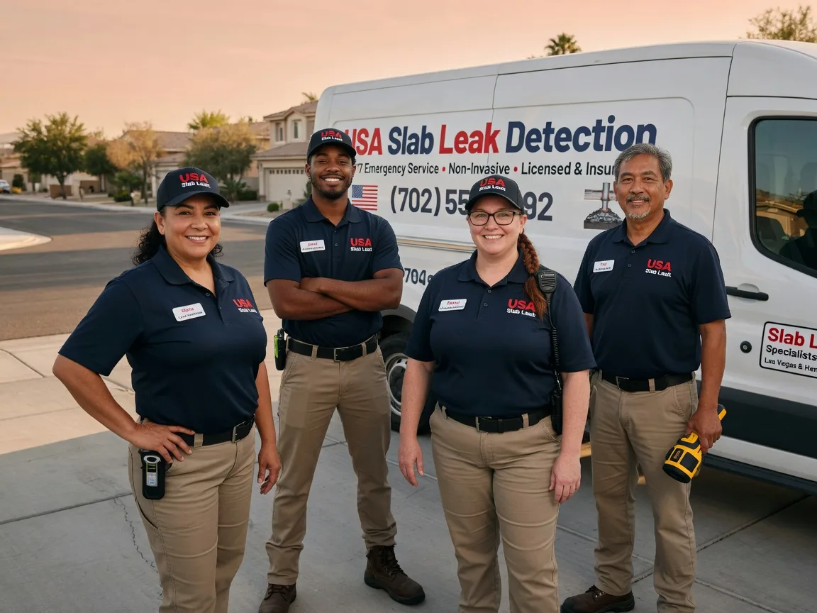 Slab Leak Repair company in Saint David, IL